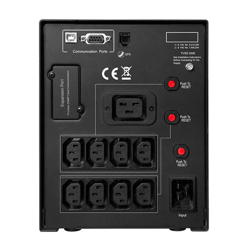 CyberPower Systems PR2200ELCDSL - PRO series 2200VA / 1980W Tower UPS with LCD  Hardware