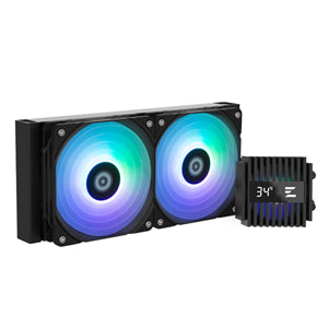Zalman Alpha2 24 ARGB Black Liquid Cooler - Dual 120mm Fan 5