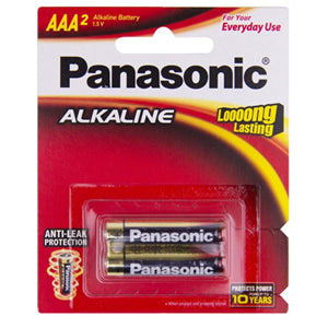 LR03T/2P - Panasonic AAA Alkaline Battery 2 Pack