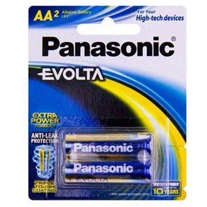 LR6EG/2P - Panasonic Evolta AA Alkaline Battery 2 Pack