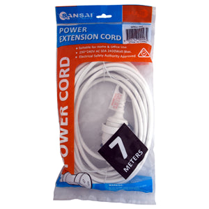 SPB0162 - Sansai Power Extension Lead - 7 Meter