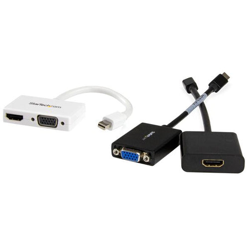StarTech.com MDP2HDVGAW - TravelA/Vadapter-mDPtoVGA/HDMI
