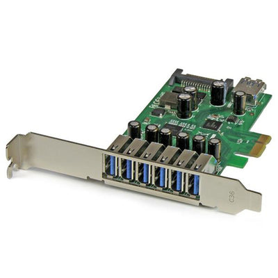 PEXUSB3S7 - STARTECH.COM 7 PORT PCI EXPRESS USB 3.0 CARD - STANDARD & LOW-PROFILE 2 YR