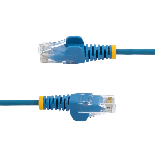 StarTech.com N6PAT300CMBLS - Cable - Blue Slim CAT6 Patch Cord 3m