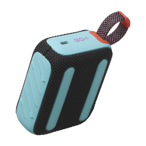 JBLGO4BLKO - JBL GO4 - MINI BT SPEAKER - BLACK ORANGE