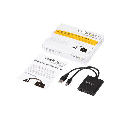 StarTech.com MSTMDP122DP - MST Hub - mDP to 2x DisplayPort