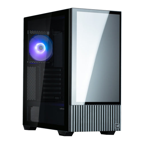 Z10 DS BLACK - Zalman Z10 DS Black ATX Mid Tower Case 1x120mm ARGB with LCD screen