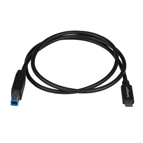StarTech.com USB31CB1M - 1m USB C to USB B Printer Cable USB 3.1