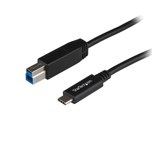 StarTech.com USB31CB1M - 1m USB C to USB B Printer Cable USB 3.1