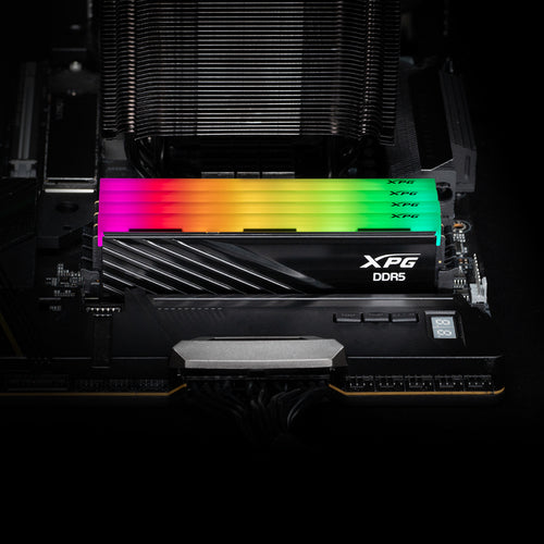 Adata AX5U6000C3016G-DTLABRBK - XPG Lancer Blade 32GB (2*16GB) DDR5-6000 DIMM Black RGB Lifetime CL30