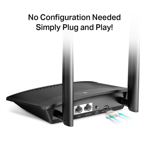 TL-MR100 - TP-Link  300 Mbps Wireless N 4G LTE Router