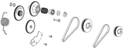 ZEBRA P1058930-039 ZT400 SERIES KIT DRIVE SYSTEM