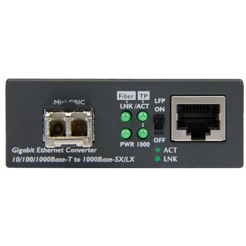 StarTech.com MCM1110MMLC - Fiber Media Converter- 850nm MM LC- 550m