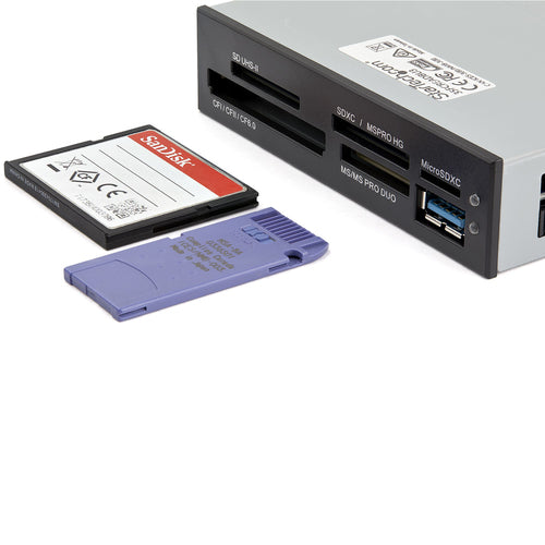 STARTECH.COM USB 3.0 INTERNAL MULTI-CARD READER W/ UHS-II -SD/MICROSD/MS/CF 2 YR