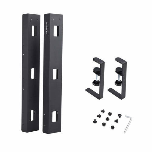StarTech.com CALB-DESK-CABLE-TRAY - Under Desk Cable Management Tray Black