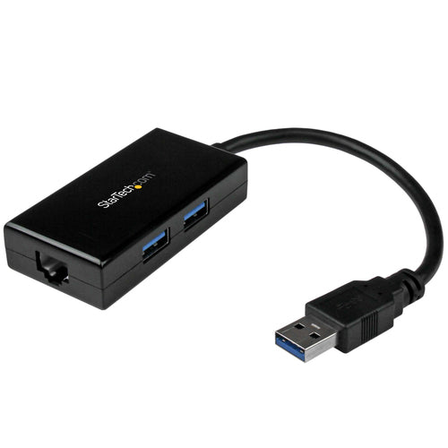 StarTech.com USB31000S2H - USB 3 TO GIGABIT NETWORK ADAPTER HUB
