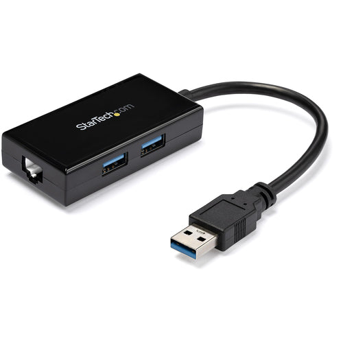 StarTech.com USB31000S2H - USB 3 TO GIGABIT NETWORK ADAPTER HUB