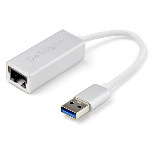 StarTech.com USB31000SA - USB 3 to Gigabit Network Adapter -Silver