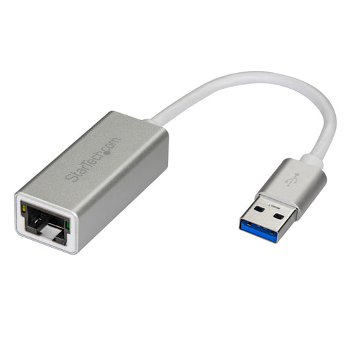 StarTech.com USB31000SA - USB 3 to Gigabit Network Adapter -Silver