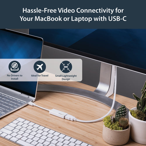 CDP2HDW - STARTECH.COM USB C TO HDMI ADAPTER - 4K 30HZ USB TYPE-C TO HDMI CONVERTER 3 YR