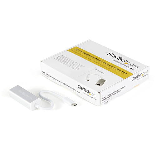 StarTech.com US1GC30A - USB-C to Gigabit Network Adapter -Silver