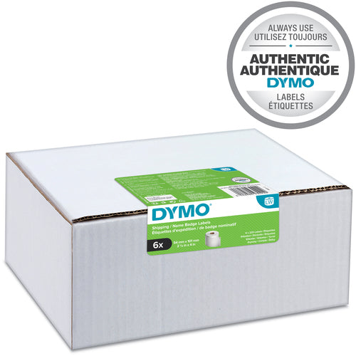 2093092 - Dymo LW Ship Lbl 54X101m Pk6