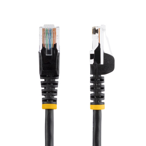 45PAT7MBK - STARTECH.COM 7M BLACK CAT5E ETHERNET PATCH CABLE - SNAGLESS, LTW