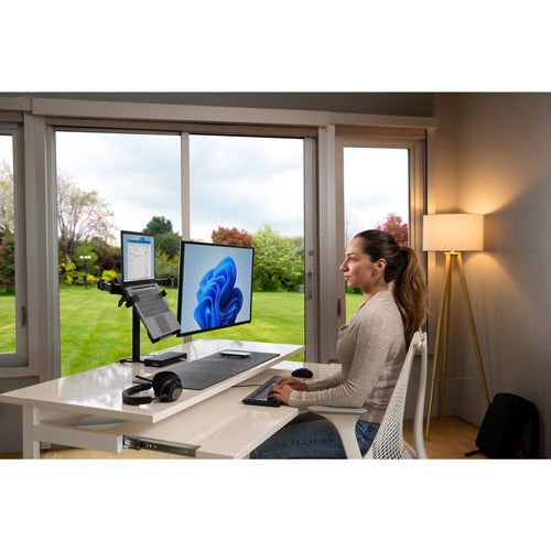 KENSINGTON K55409WW - SmartFit Ergo Dual Extended Monitor Arm