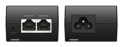 CUDY 30W Gigabit PoE+ Injector 100m Transmission, Power LED, 802.3at/af, Surge/ESD Protect