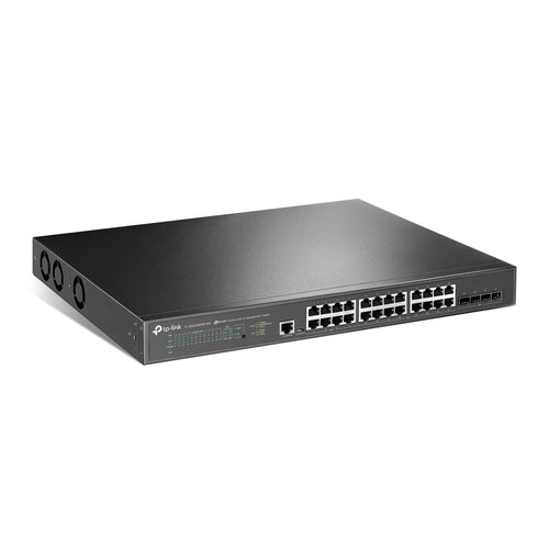 TP-Link TL-SG3428XPP-M2 - TP LINK JetStream 24-Port 2.5GBASE-T and 4-Port 10GE SFP+ L2+ Managed Switch with 16-Port PoE+ & 8-Port PoE++