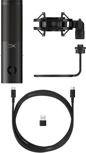 HP 9A273AA - HYPERX QUADCAST 2 S - USB MICROPHONE (BLACK)