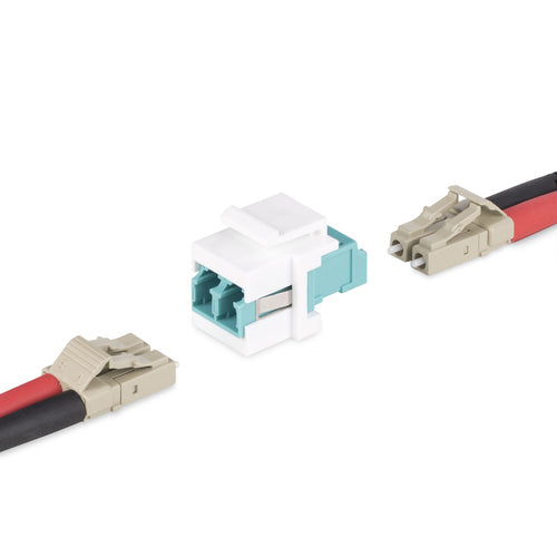 StarTech.com DMFKSLCLCCOUPLER - LC Fiber Coupler LC/UPC Keystone