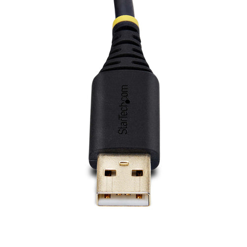 STARTECH.COM 2M USB TO SERIAL ADAPTER CABLE, COM RETENTION, RS232, 2 YR