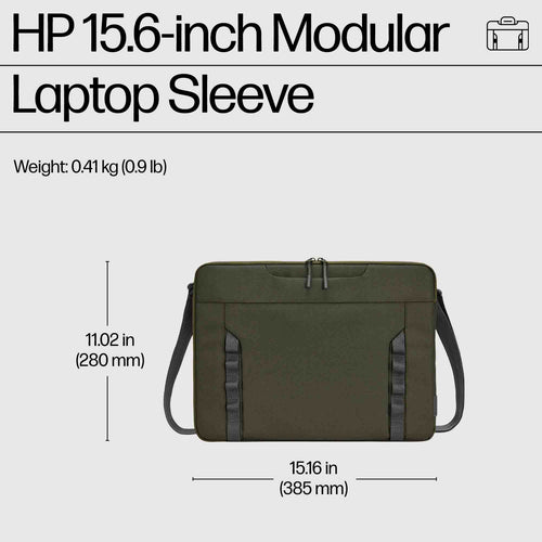 9J498AA - HP 15.6 MODULAR LAPTOP SLEEVE