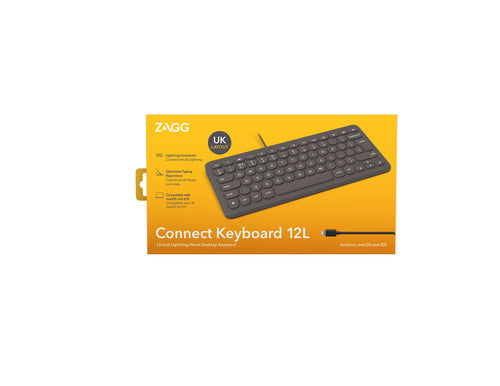 Zagg Wired Lightning 12" Keyboard