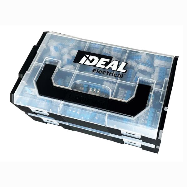 IDEAL INDUSTRIES 30-5023EU - 200 Piece 6mm & 4mm Lever kit containing 75x 2-Port, 50x 40x 2-Port, 30x 3-Port & 15x 5