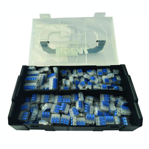 IDEAL INDUSTRIES 30-5030EU - 225 piece 4mm Kit containing 100x 2 & 3-Port & 25x 5-Port