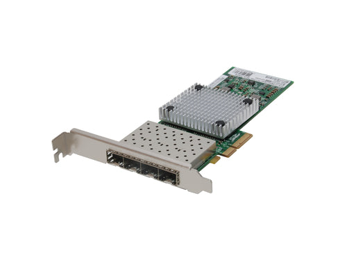 LevelOne GNC-0124 - Gigabit Fiber PCIe Network Card Quad SFP 4x PCIe