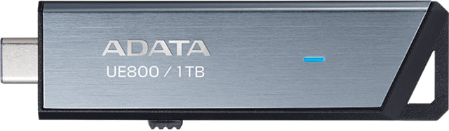 ADATA UE800 Retractable USB3.2 Gen 2 Type-C 256GB External SSD 5yr wty FP309-02