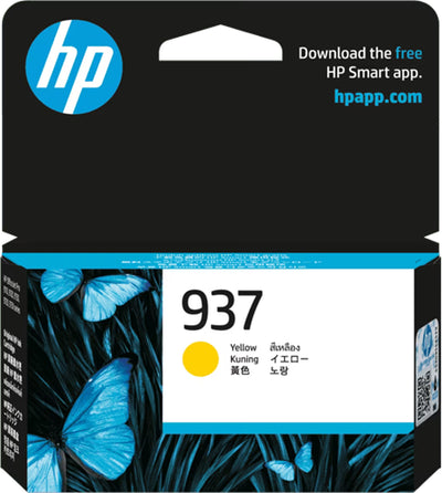 HPJ0508 - HP 937 Yellow Original Ink Cartridge