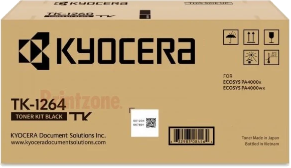 TK-1264K - Kyocera TK-1264K Toner Kit - Black