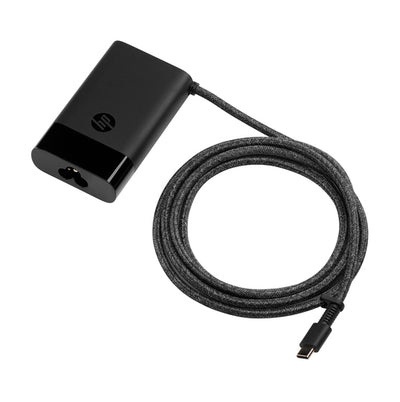 671R2AA - HP Power Adapter AC 65W USB-C Output - C6 3-Pin AC Input - Slim Travel