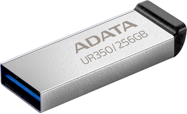 ADATA UR350 USB3.2 256GB Flash Drive Nickel/Black UR350-256G-RSR/BK
