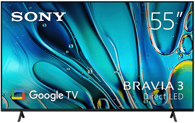 STVC155 - Sony BRAVIA 3 FWD55S30 55" Direct LED 4K Google TV