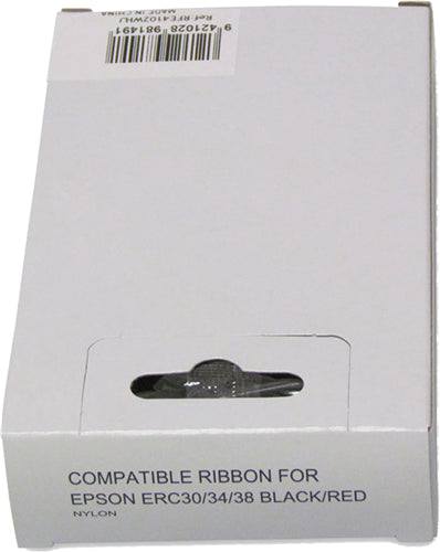 Epson ERC 30/34/38 Black/Red Ribbon RA8607