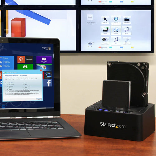 StarTech.com SDOCK2U313R - USB 3.1 HDD Duplicator Dock SSD HDD