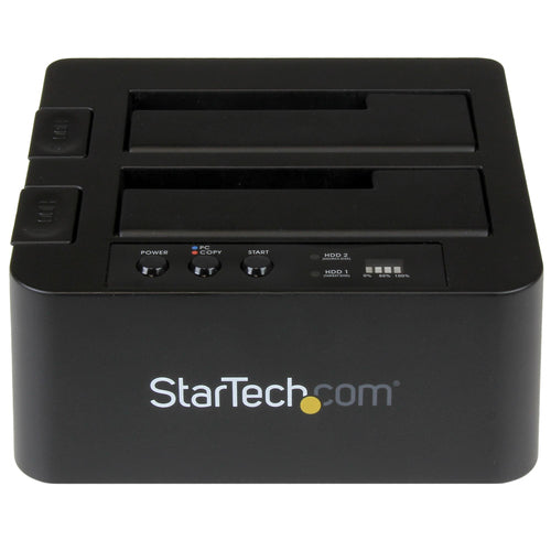 StarTech.com SDOCK2U313R - USB 3.1 HDD Duplicator Dock SSD HDD