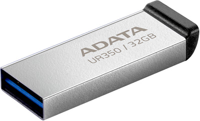 FP208-X32 - ADATA UR350 USB3.2 32GB Flash-Laufwerk Nickel/Schwarz
