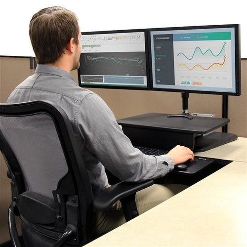 StarTech.com ARMSTS - Sit-to-Stand Workstation - Height Adjust