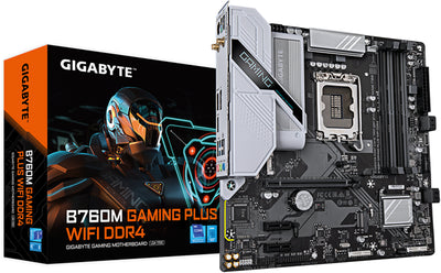 MGI5174 - Gigabyte B760M Gaming Plus WIFI DDR4 mATX LGA1700 Motherboard